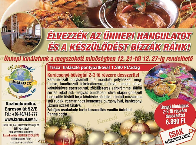 Karnevál Étterem Pizzéria Bár