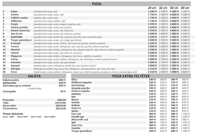 Opinii despre Silver Ételbár în Doboz - Vendéglátás
