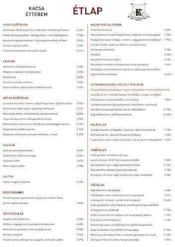 Opinii despre Kacsa Étterem în Budapest - Vendéglátás