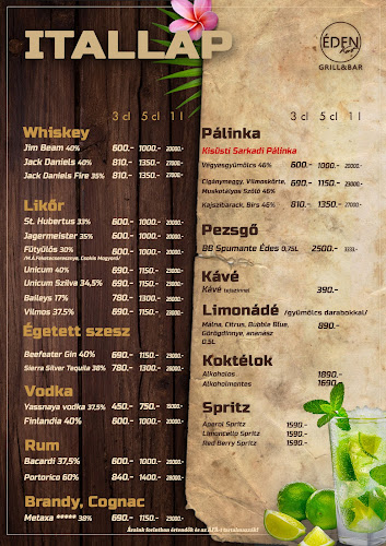 Opinii despre Éden Kert Grill&Bar în Sarkad - Vendéglátás