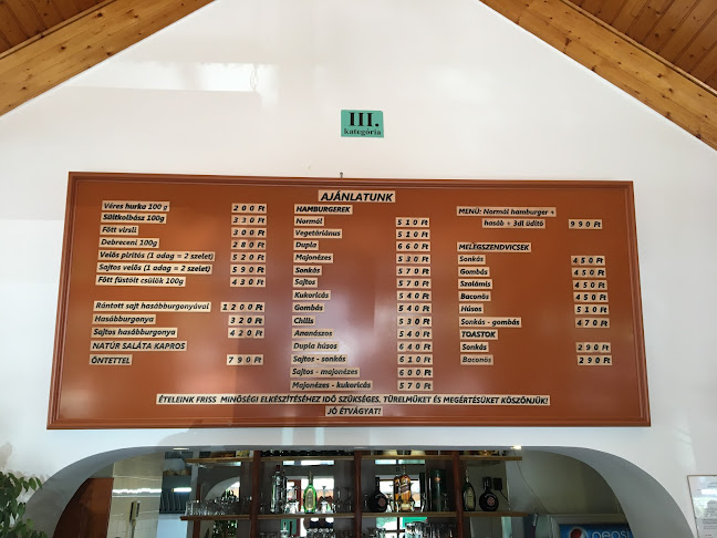 Opinii despre Autós Pihenő în Gyulakeszi - Vendéglátás