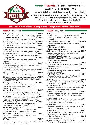 Vezúv Pizzéria - Vendéglátás