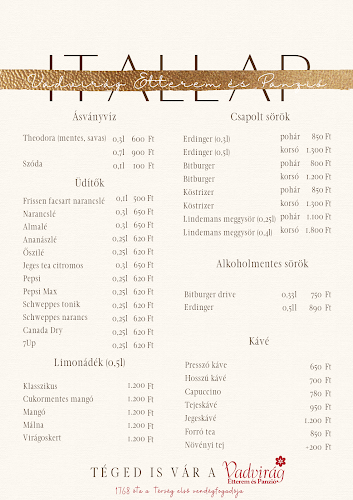 Vadvirág Vendéglő és Fogadó