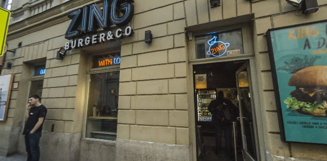 Opinii despre ZING BURGER & Co. | Király 20 în Budapest - Vendéglátás