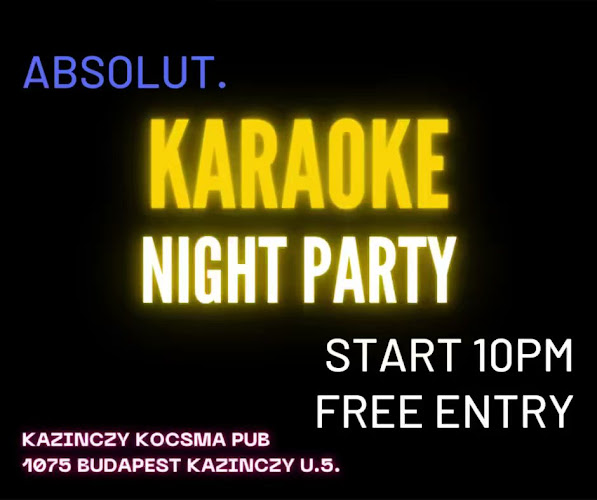 Opinii despre Kazinczy Kocsma în Budapest - Vendéglátás