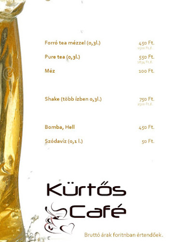 Kürtős-Café - Vendéglátás
