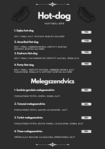 Party Grill Büfé - Vendéglátás