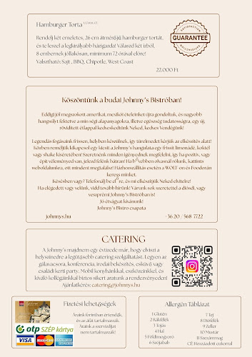 Johnny's Bistro Buda - Vendéglátás