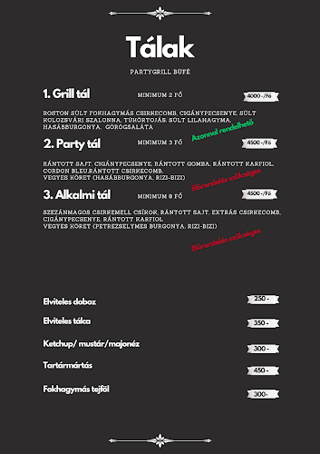 Party Grill Büfé - Solt