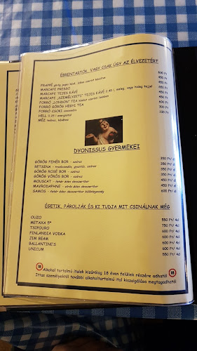 Gyradiko Taverna Paradiso - Vendéglátás