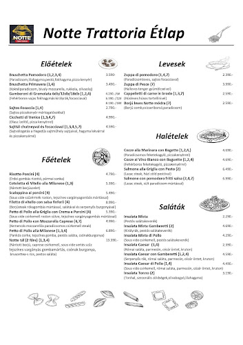 Notte Trattoria - Zsámbék