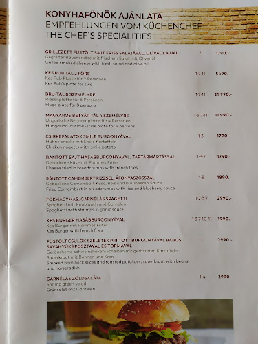 Opinii despre Kes Pub - Étterem Bük în Bük - Vendéglátás