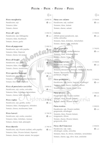 Opinii despre La Montanara Pizzéria - Étterem în Hévíz - Vendéglátás