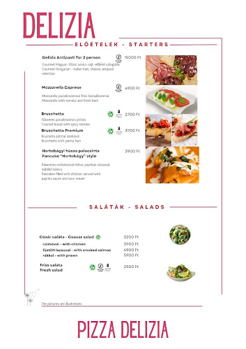 Delizia Gourmet & More - Pizzeria - Restaurant - Budapest