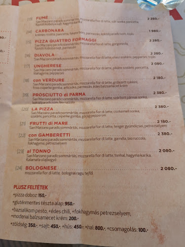 La Pizza - Italiana Originale - Vendéglátás