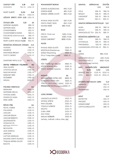 Bodorka Étterem és Panzió