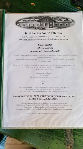 Opinii despre St. Hubertus Panzió & Étterem în Parádsasvár - Vendéglátás