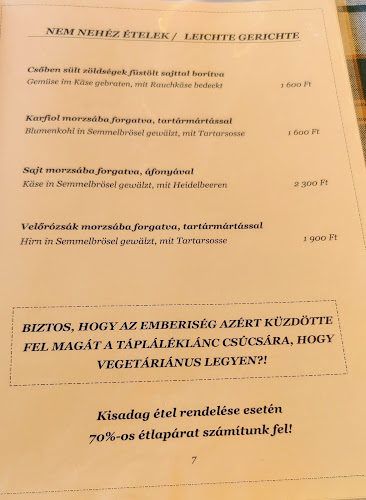 Opinii despre Lucullus Fogadó în Noszlop - Vendéglátás