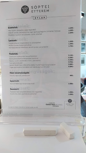 Opinii despre Söptei Étterem în Csopak - Vendéglátás