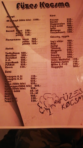 Opinii despre Füzes Presszó în Ózd - Vendéglátás