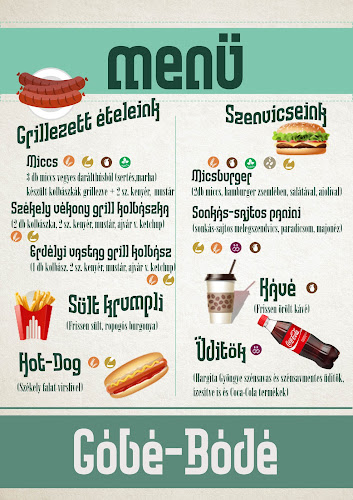 Góbé-Bódé Székely büfé - Vendéglátás