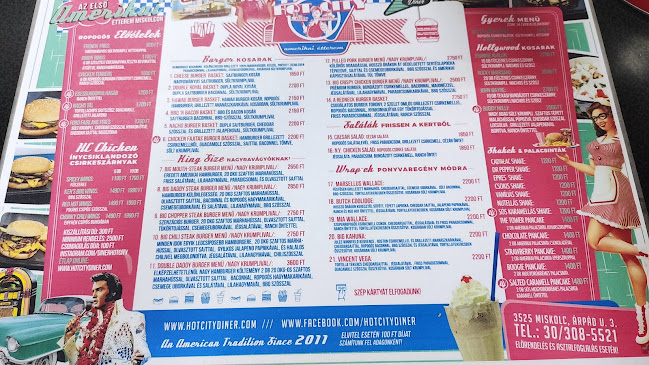 Opinii despre Hot City Diner în Miskolc - Vendéglátás