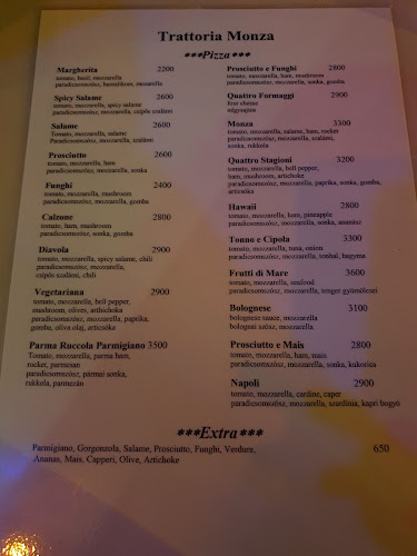 Trattoria Pizzeria Monza - Budapest