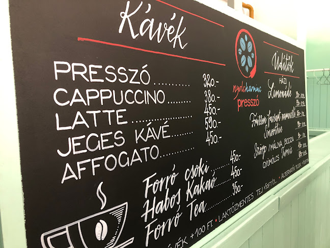 Nyolcharminc Presszó - Vendéglátás