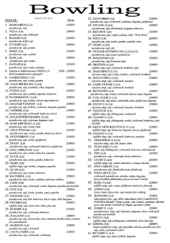 Bowling Pizzéria