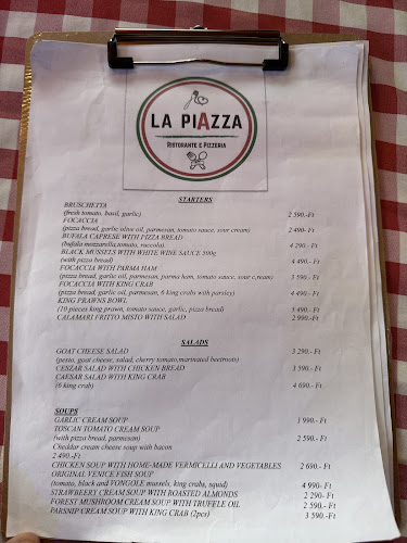 La Piazza - Vendéglátás