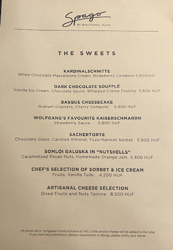 Spago Budapest by Wolfgang Puck - Budapest