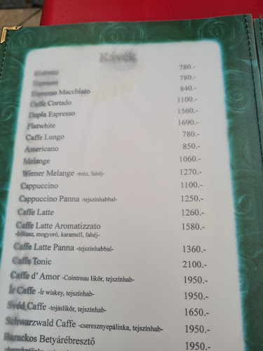 Zwinger Kávéház - Vendéglátás