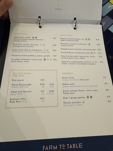 HILDA Budapest - Vendéglátás