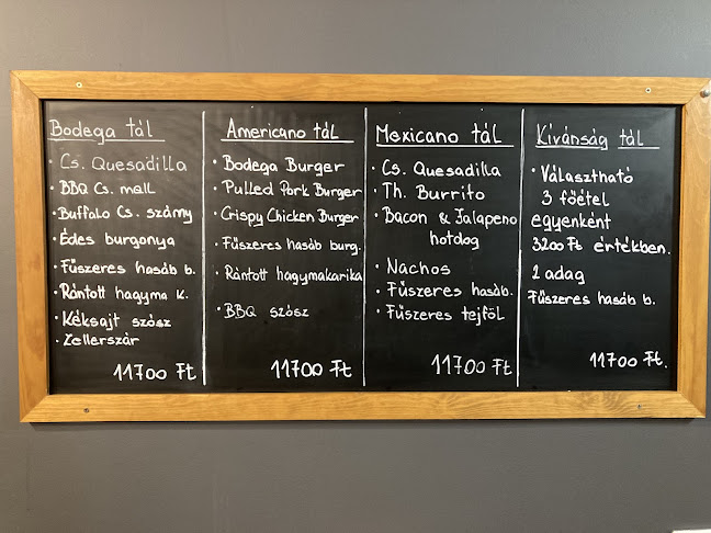 Bodega Bistro Miskolc - Vendéglátás