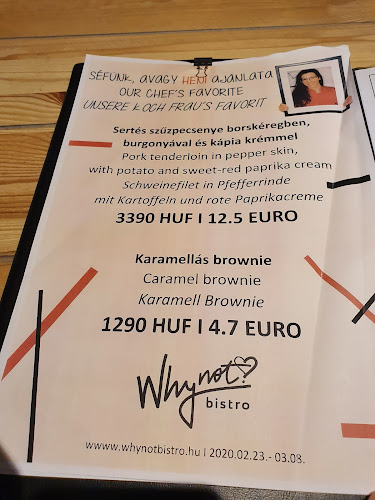 Opinii despre Why not cafe and bar în Budapest - Vendéglátás