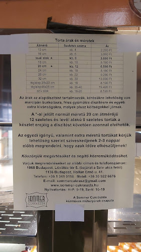 Sommer Cukrászda - Budapest