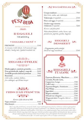 Opinii despre Pest-Buda Bistro în Budapest - Vendéglátás