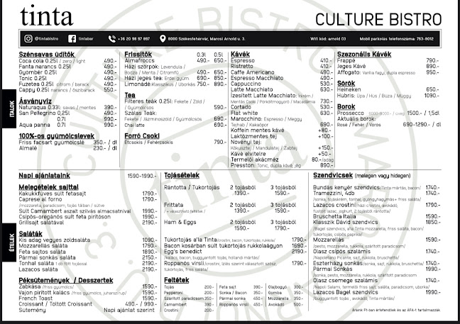 Tinta Bistro - Székesfehérvár
