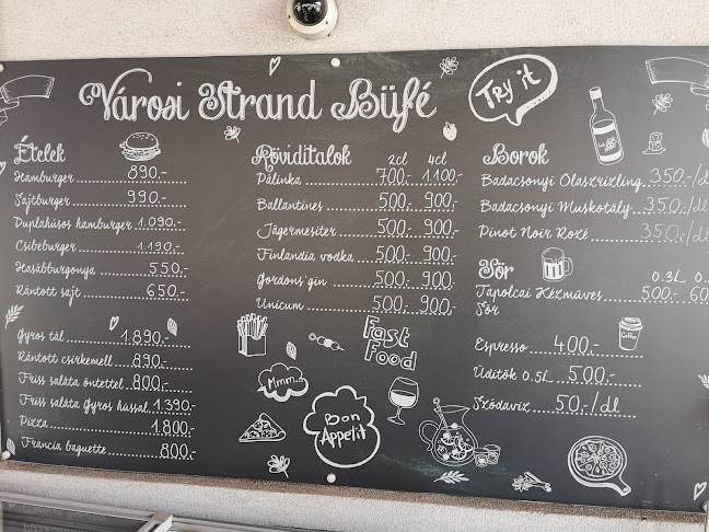 Városi strand büfé - Tapolca