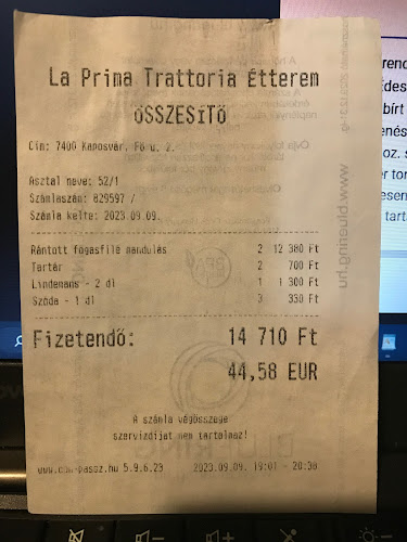 Comentarii opinii despre Trattoria la Prima