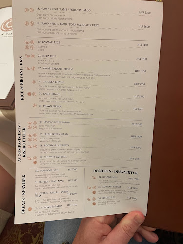 Indian Palate - Indian Restaurant in Budapest - Budapest