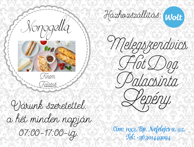 Opinii despre Nonogella în Budapest - Vendéglátás