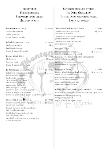 La Montanara Pizzéria - Étterem - Vendéglátás