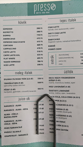 Presso - Coffe And More - Baja