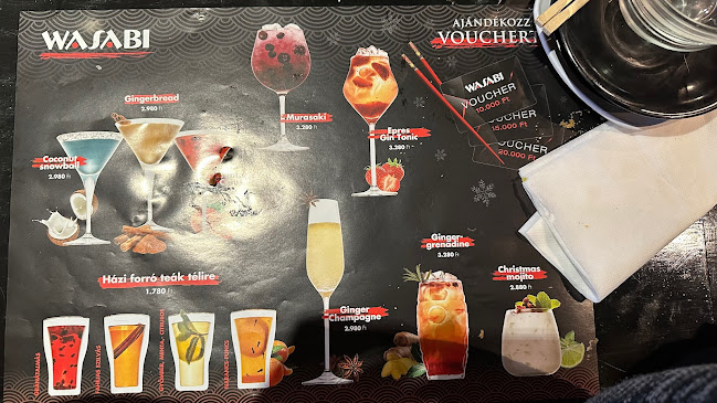 Wasabi Running Sushi & Wok Restaurant - Budapest