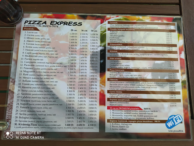 Pizza Express - Sárospatak