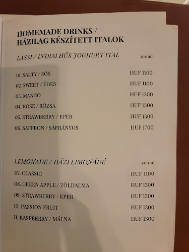 Indian Palate - Indian Restaurant in Budapest - Vendéglátás