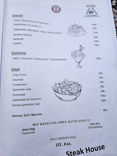 Bitburger Steak House - Vendéglátás