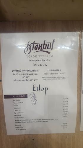 Istanbul Török Étterem