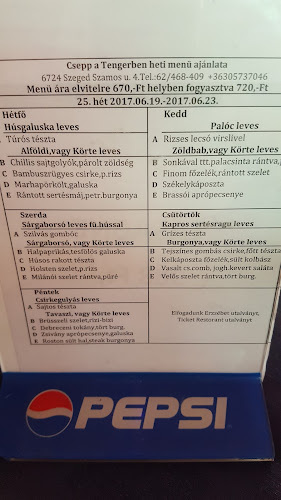 Csepp Vendéglő - halászcsárda - étterem, rendezvények lebonyolítása, hidegtálak - Szeged